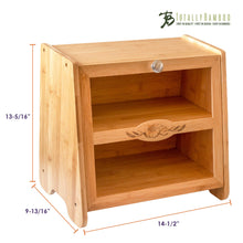 Load image into Gallery viewer, Double-Layer Farmhouse Bread Box
