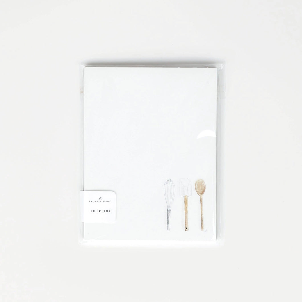 Everyday Utensils Notepad
