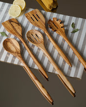Load image into Gallery viewer, Handcrafted Olive Wood Kitchen Utensils (5 Styles)
