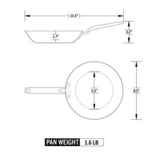 Load image into Gallery viewer, Eater x Heritage Steel 8.5" Fry Pan [Online Only]
