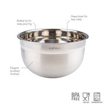 Load image into Gallery viewer, Stainless Steel Mixing Bowl Set [Online Only]
