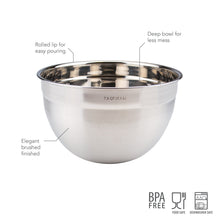 Load image into Gallery viewer, Stainless Steel Mixing Bowl Set [Online Only]
