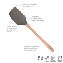 Load image into Gallery viewer, Flex-Core® Silicone and Wood Spatula [Online Only]
