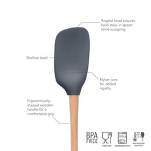 Load image into Gallery viewer, Flex-Core® Silicone and Wood Spoonula [Online Only]
