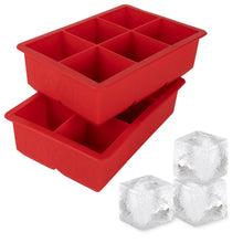 Load image into Gallery viewer, King Cube Silicone Ice Molds - Set of 2 [Online Only]
