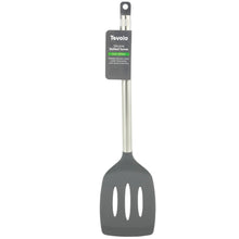 Load image into Gallery viewer, Silicone and Stainless Steel Slotted Turner [Online Only]
