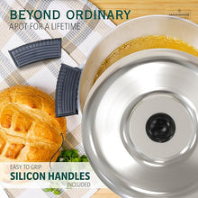 Load image into Gallery viewer, Stock Pot with Lid 10 Quarts [Online Only]
