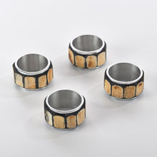 Load image into Gallery viewer, Menagere De Fete Horn Design Napkin Ring - Set of 4 [Online Only]
