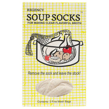 Load image into Gallery viewer, Regency Soup Socks – Set of 3 Reusable Stock &amp; Broth Bags
