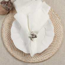Load image into Gallery viewer, Harvest Acorn Brass Napkin Rings, Set of 4 [Online Only]

