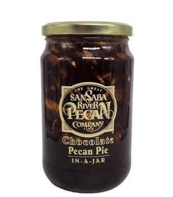 Chocolate Pecan Pie in a Jar