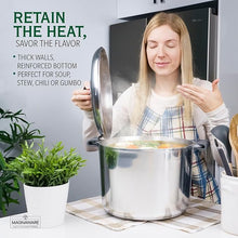 Load image into Gallery viewer, Stock Pot with Lid 18 Quarts [Online Only]
