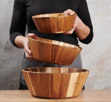 Load image into Gallery viewer, Wooden Salad Bowls (3 Sizes)
