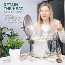 Load image into Gallery viewer, Stock Pot with Lid 10 Quarts [Online Only]
