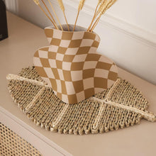Load image into Gallery viewer, Natural Corn Husk Leaf Shaped Placemats 13" W x 20" L, Set of 4 [Online Only]
