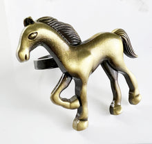 Load image into Gallery viewer, Horse Metal Napkin Rings, Set of 4 (5 Color Options) [Online Only]
