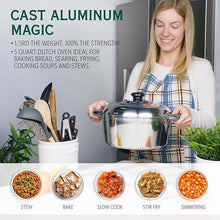 Load image into Gallery viewer, 5 Quarts Round Dutch Oven with Lid [Online Only]
