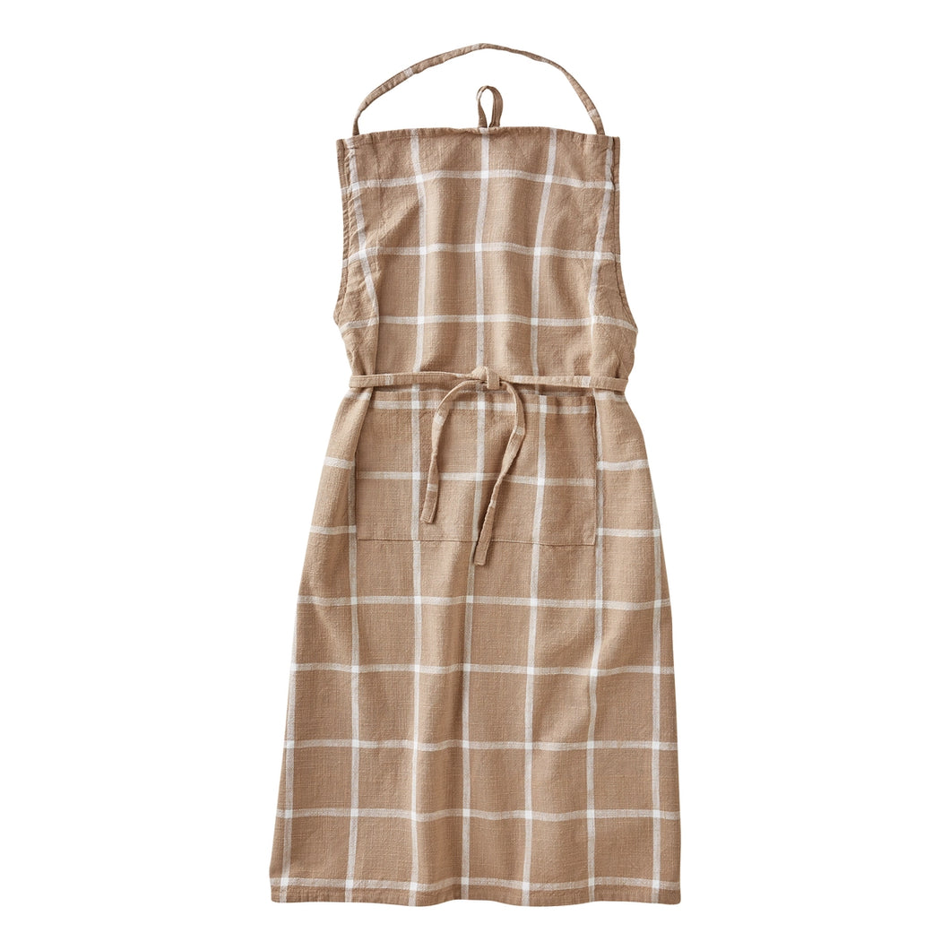 Classic Check Slub Apron