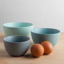 Load image into Gallery viewer, Blue Prep Bowls (set of 3)
