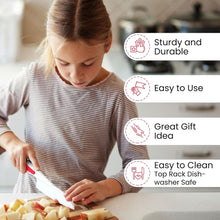 Load image into Gallery viewer, 3-Piece Safety Knife Set For Kids
