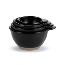 Load image into Gallery viewer, Black Stoneware Measuring Cups
