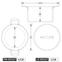 Load image into Gallery viewer, Eater x Heritage Steel 8 Quart Stock Pot with Lid [Online Only]
