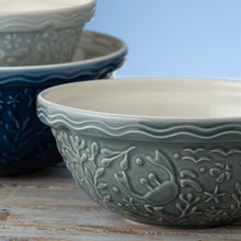 Load image into Gallery viewer, Mason Cash Nautical Crab Grey Mixing Bowl Size 18
