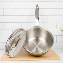 Load image into Gallery viewer, Heritage Steel Titanium Series 2 Quart Saucier with Lid [Online Only]
