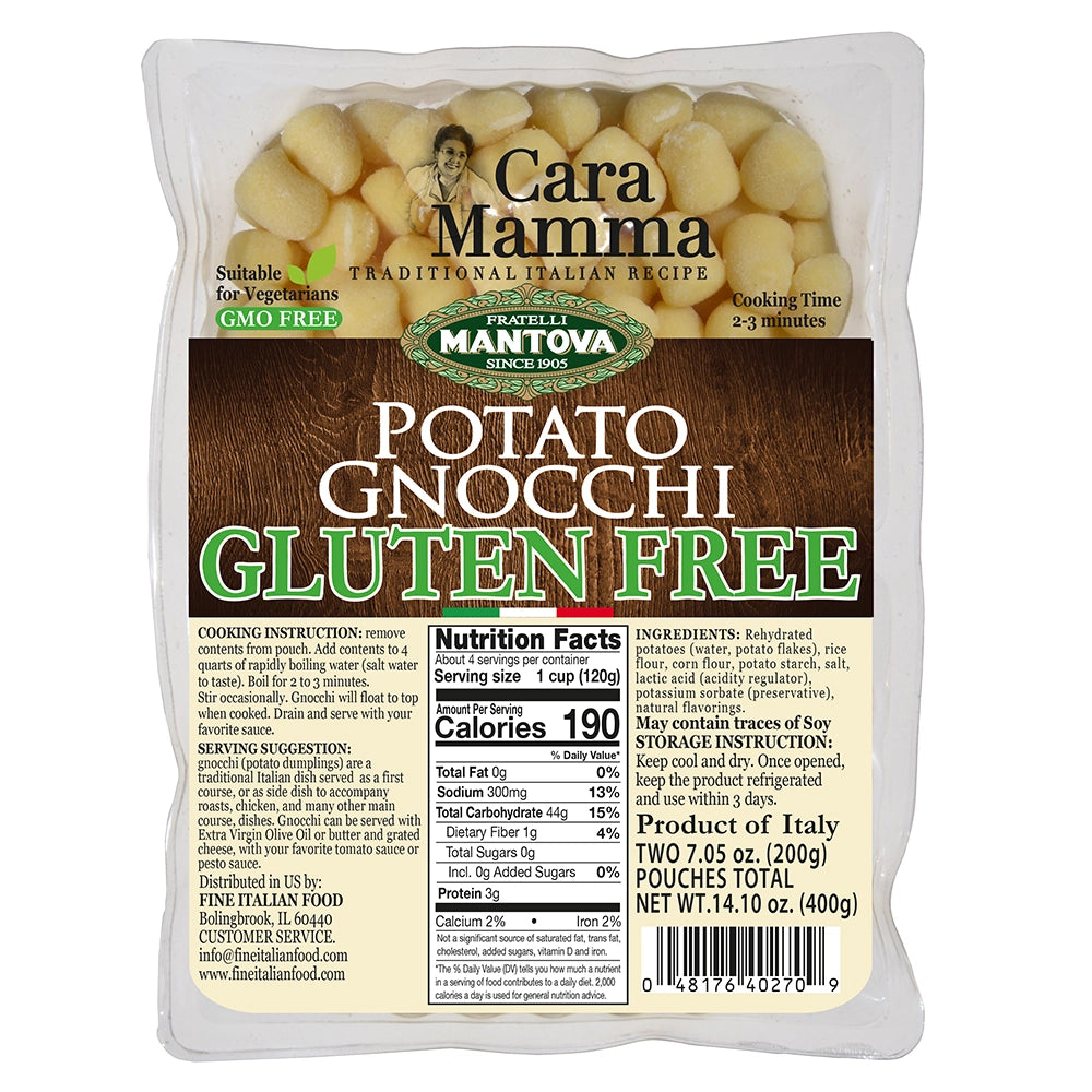 Mantova Gluten-Free Potato Gnocchi