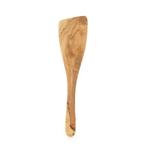 Load image into Gallery viewer, Eddingtons Italian Olive Wood Wide Spatula, 12.5in
