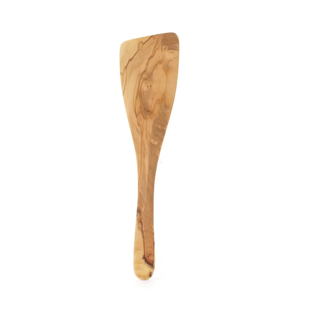 Eddingtons Italian Olive Wood Wide Spatula, 12.5in