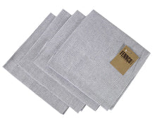 Load image into Gallery viewer, Farmhouse Neutral Striped 100% Pure Cotton Table Runners &amp; Napkins [Online Only]
