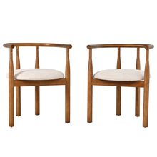 Load image into Gallery viewer, Modern Dining Chair Set of 2 with Solid Wood Legs [Online Only]
