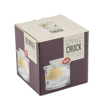 Load image into Gallery viewer, Glass French Butter Crock
