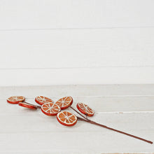 Load image into Gallery viewer, Faux Orange Slices 20" Spray
