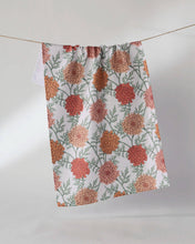 Load image into Gallery viewer, Geometry Marigold Manor Tea Towel
