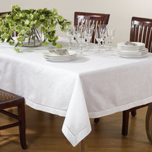 Load image into Gallery viewer, Handmade Basic Hemstitch Border Linen-Cotton Tablecloth [Online Only]
