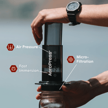 Load image into Gallery viewer, AeroPress Traveler's Bundle - Clear [Online Only]
