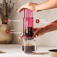 Load image into Gallery viewer, AeroPress Coffee Maker - Clear &amp; Colors [Online Only]
