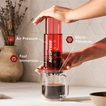 Load image into Gallery viewer, AeroPress Coffee Maker - Clear &amp; Colors [Online Only]
