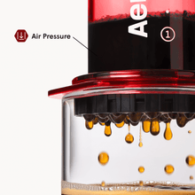 Load image into Gallery viewer, AeroPress Coffee Maker - Clear &amp; Colors [Online Only]
