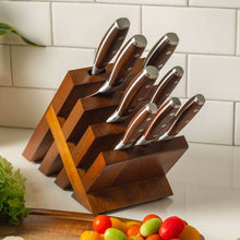 Load image into Gallery viewer, Messermeister Avanta Pakkawood Knife Block Set - 10 Piece [Online Only]
