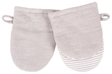 Load image into Gallery viewer, Strada Set of 2 Chambray Mini Mitts-Various Colors [Online Only]
