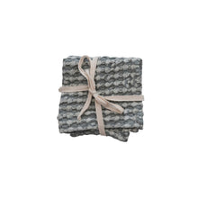 Load image into Gallery viewer, Stonewashed Waffle Weave Dishcloths (set of 3) (5 colors)
