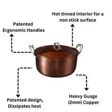 Load image into Gallery viewer, Beautiful and Big Copper Dutch Ovens [Online Only] | Sertodo Copper

