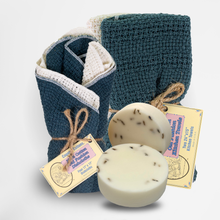 Load image into Gallery viewer, Carolina Cottons Starter Kit 100% Cotton Dishcloth 11" x 11" (4), Kitchen Towel 24" x 15" (2), Dish Soaps (1 Each Scent) [Online Only]
