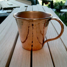 Load image into Gallery viewer, Solid Copper Mule Mug, Copper Handle, 12 oz [Online Only] | Sertodo Copper
