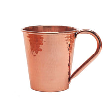 Load image into Gallery viewer, Solid Copper Mule Mug, Copper Handle, 12 oz [Online Only] | Sertodo Copper
