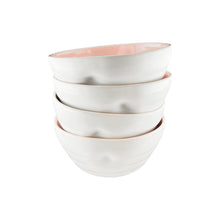 Load image into Gallery viewer, Pinch Pink Stoneware 16 Piece Dinnerware Set, Service For 4 [Online Only]
