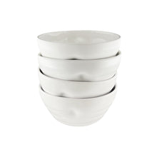 Load image into Gallery viewer, Pinch Cereal Bowl in White - Set of 4 [Online Only]
